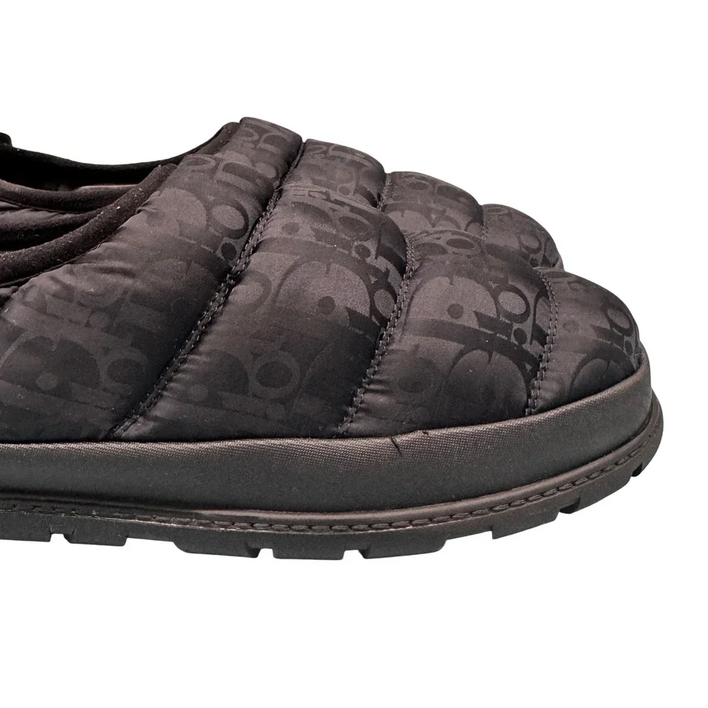 Size 10 - Dior Snow Slipper 'Quilted Dior Oblique - Black'